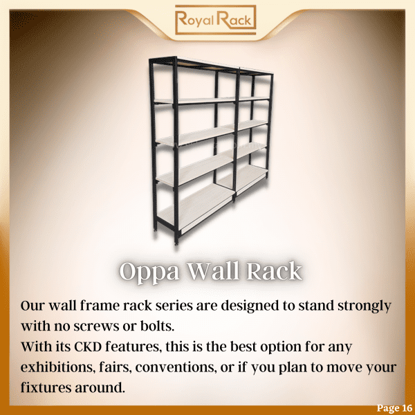 Wall Frame Rack - Royal Rack