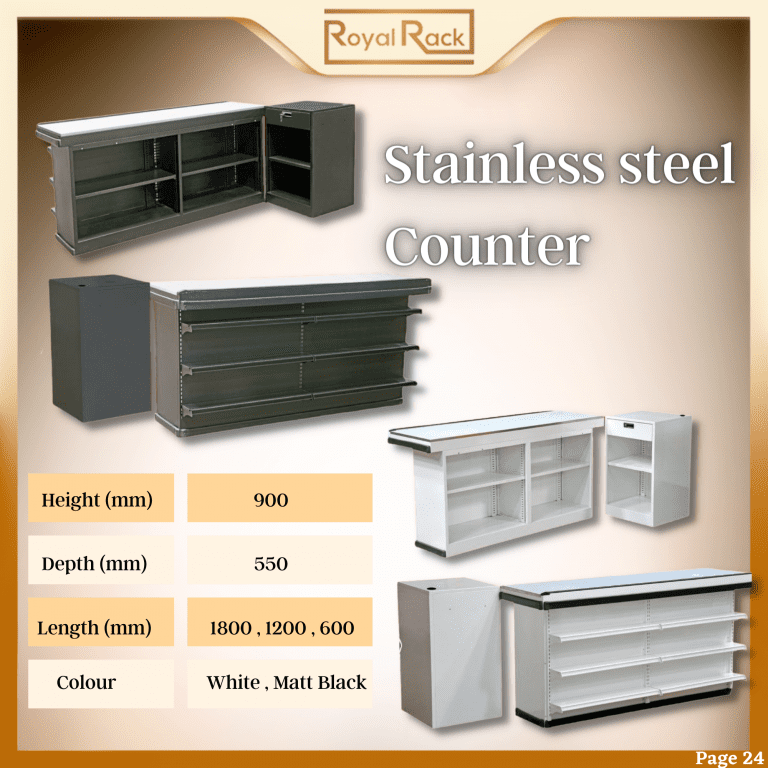 Buy Cashier Counter Table in Malaysia | Royal Rack